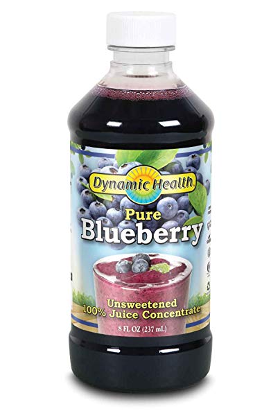 Dynamic Health Blueberry Juice Concentrate, 8-Ounce
