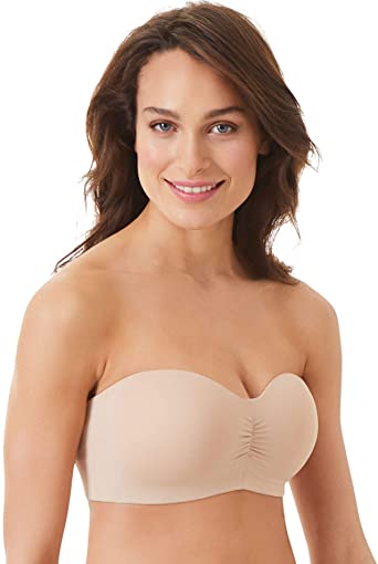 Bali Womens Comfort Revolution Multiway Strapless Wireless Bra