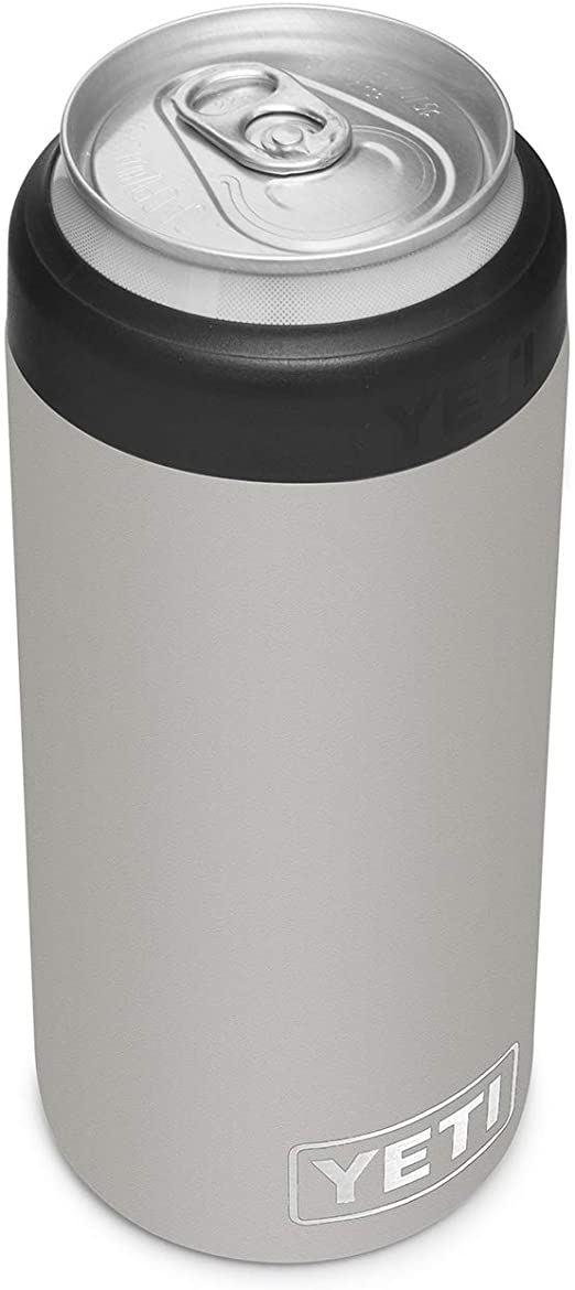 YETI Rambler 12 oz. Colster Slim Can Insulator for the Slim Hard Seltzer Cans, Granite Gray