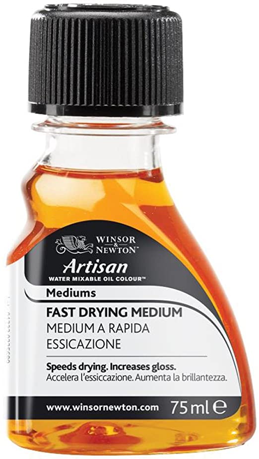 W&N Artisan Water Mixable Fast Drying Medium, 75ml Bottle