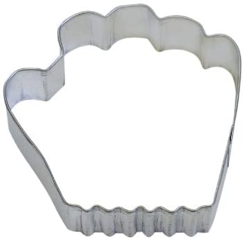 Cybrtrayd R and M Baseball Glove 3.75-Inch Cookie Cutter in Durable, Economical, Tinplated Steel