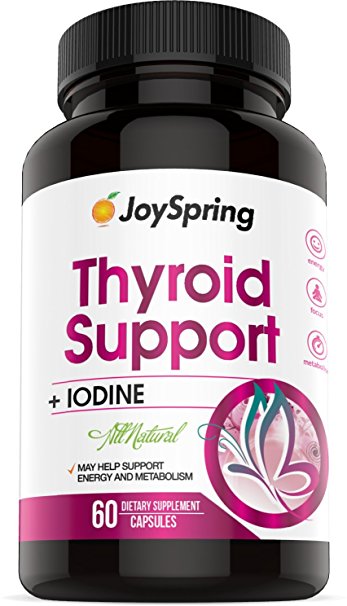 Thyroid Support Supplement (Weight Loss Formula) Thyroid Support Complex Best for Boosting Energy, Metabolism & Increasing Focus