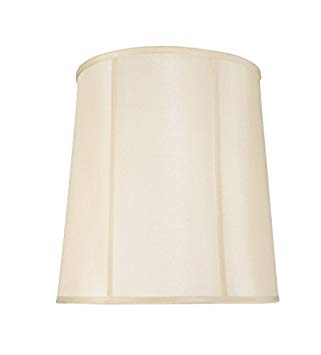 Aspen Creative 35008 Transitional Drum (Cylinder) Shape Spider Construction Lamp Shade in Gold, 14" wide (12" x 14" x 15")