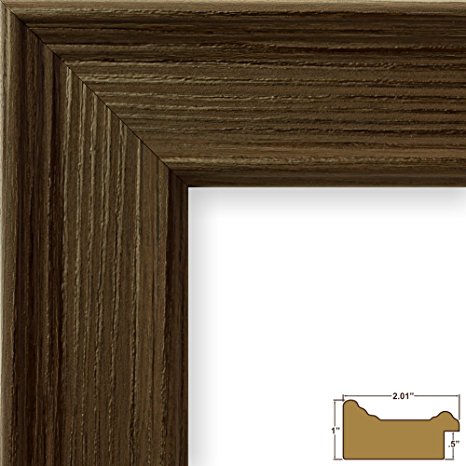 Craig Frames 76658953 8 by 10-Inch Picture Frame, Wood Composite, 2-Inch Wide, Brown