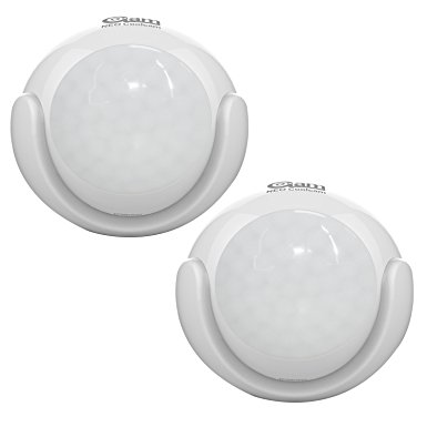 Coolcam Worlds Smallest Discreet Compact Z-Wave Plus Easy Install, Battery Operated, PIR Motion Sensor NAS-MS03UZ 2 Pack