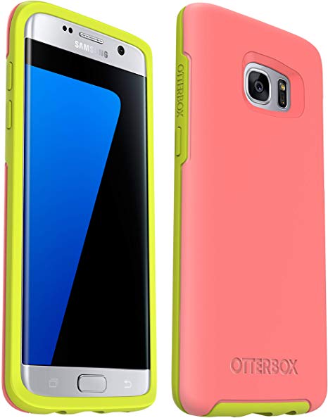 OtterBox Symmetry Series Slim Case for Samsung Galaxy S7 Edge - Non-Retail Packaging - Melon Candy