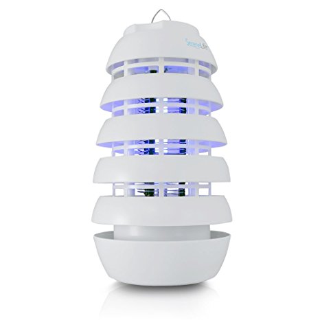 SereneLife PSLMSQR10 - Bug Zapper Electric Light - Outdoor Pest Control Insect Mosquito Killer