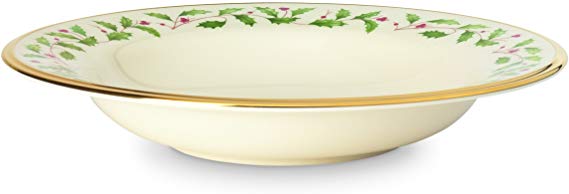 Lenox 146504250 Holiday Pasta/Rimmed Soup Bowl