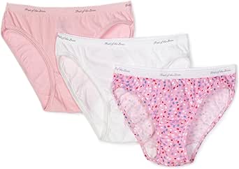 Fruit of the Loom Women's 3 Pack Bikini Panties