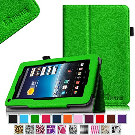 Fintie Medion Lifetab E7332/E7311/E7312/E7315/E7316 Case PU Leather Folio Stand Shell Cover with Stylus Holder for MEDION LIFETAB E7332/E7311/E7312/E7315/E7316 (7 Inch) Tablet-PC, Green