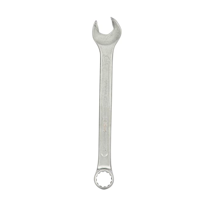 STANLEY 70-945E High Grade Steel Combination Spanner with Matte Finish-15mm