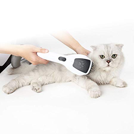 EZ SPARES Grooming and Cleaning Tool,Dog Cat Animal Pet Attachment Massage Handheld Brush Electrostatic Absorption for All 2 Sizes 32mm&35mm Universal Vacuum Cleaner with Instruction Gift