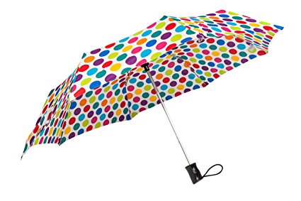 Totes Auto Open Sunguard Sun-Protection Umbrella With 42-inch Canopy Coverage and One-Handed Operation