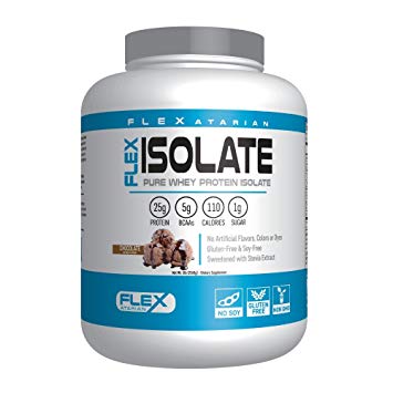 Flexatarian Flex Isolate-Whey Protein Isolate, Chocolate, 5 Lb.