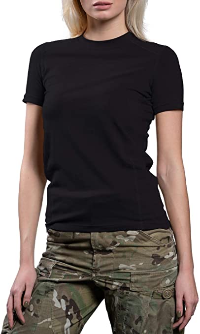 281Z Womens Military Stretch Cotton Underwear T-Shirt - Tactical Hiking Outdoor - Punisher Combat Line