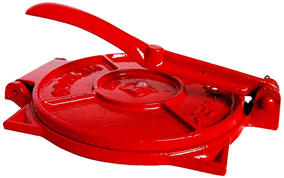 MexGrocer Tortilla Press Red 19 cm