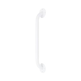 Medline White 16” Grab Bar for Shower & Bathtub, Independence Aid & Ease of Movement — for Elderly, Handicapped or Seniors, 300 lb. Capacity, 1 Bar