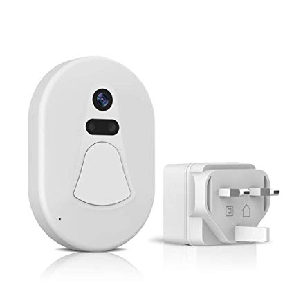 Wireless Doorbell, Included Battery, Topgio Plug in Cordless Door Chime Kit,Support MP3 Doorbell with 1000-feet Range, 52 Chimes,Waterproof Button Snapshot Doorbell