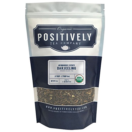Organic Darjeeling Avongrove Estate, Loose Leaf Bag, Positively Tea LLC. (1 lb.)