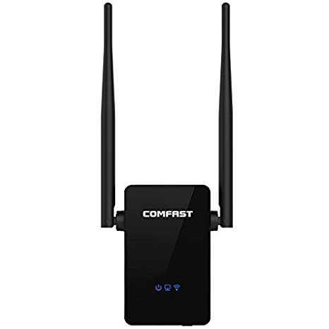 Comfast WIFI Repeater Router 300M Dual 5dBi Antenna Signal Booster Wireless-N wi fi Repeater 802.11N/B/G Network Roteador Wif