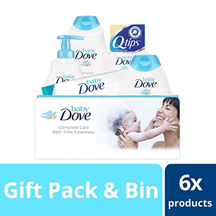 Baby Dove Complete Care Gift Set Bath Time Essentials 6 pc