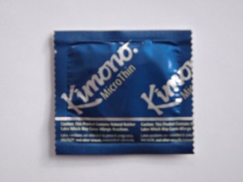 Kimono MICRO THIN Condoms - Various Quantities 12, 25, 50, 100 (25 condoms)