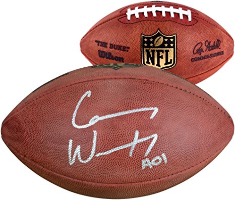 Carson Wentz Philadelphia Eagles Autographed Duke Pro Football - Fanatics Authentic Certified - Autographed Footballs