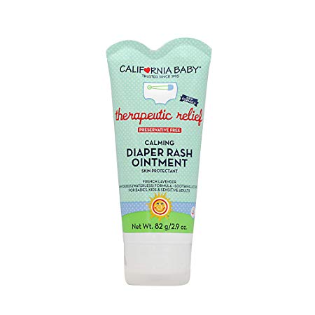 California Baby Calming Diaper Rash Ointment, White