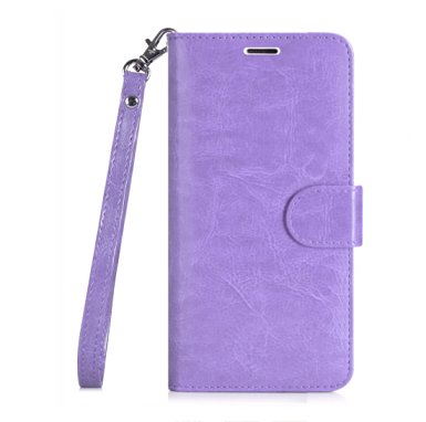 iPhone 6S Case, iPhone 6 Case, iPhone 6S Wallet Case, FYY [Top-Notch Series] Premium PU Leather Wallet Case Protective Cover for Apple iPhone 6/6S Lavender