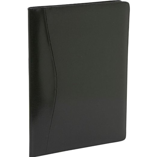 Royce 749-AR Aristo Padfolio Leather Executive Leather Writing Portfolio Writing Pad Presentation Folder Business Case with inserted note pad and folder for documents