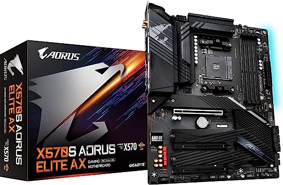 Gigabyte X570S AORUS ELITE AX (Socket AM4) DDR4 ATX Motherboard