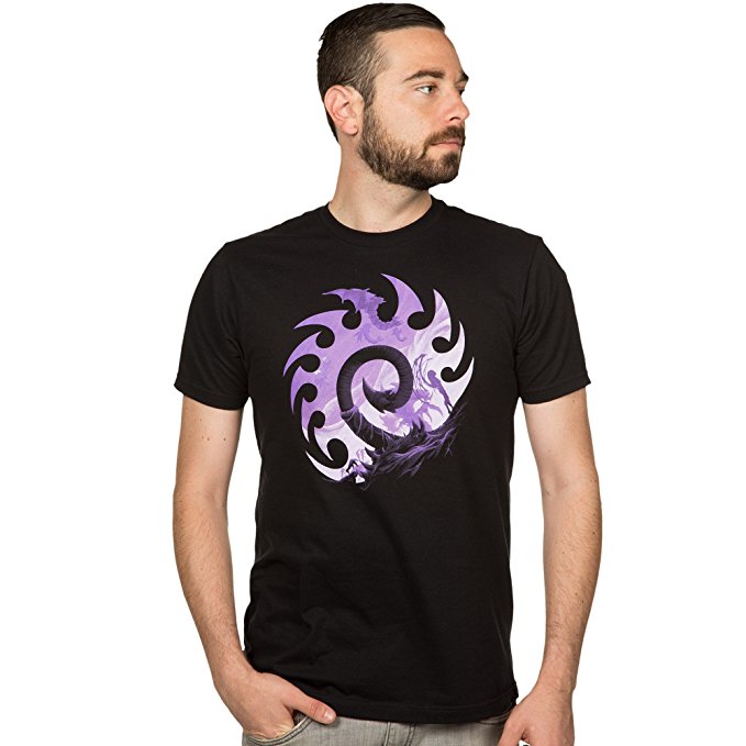 StarCraft II Men's Zerg Silhouette Logo Premium T-Shirt