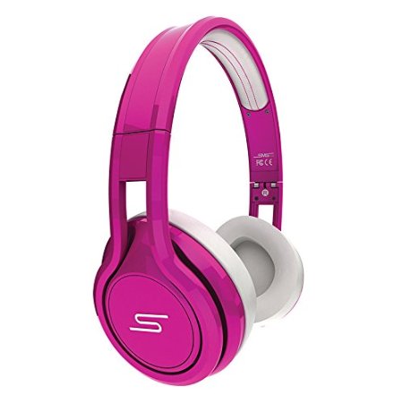 SMS Audio STREET by 50 Cent On Ear Headphones - Pink