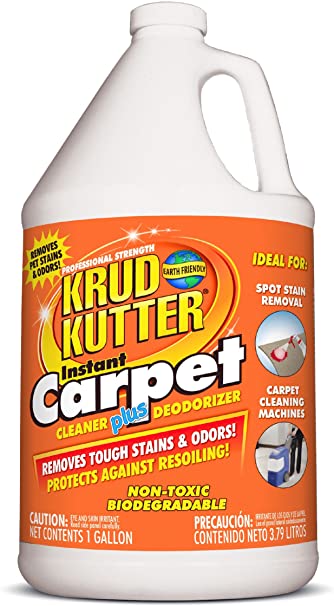 KRUD KUTTER CR012 Carpet Cleaner/Stain Remover, 1-Gallon