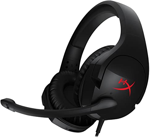 HyperX HX-HSCS-BK/AS Cloud Stinger Gaming Headset for PC, Xbox One, PS4, Lightweight, Volume Control on Ear Cup HX-HSCS-BK/AS