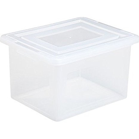 File Storage Box in Clear