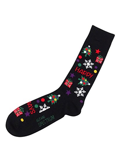Alfani Mens Christmas Holiday Dress Socks