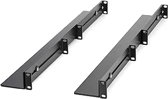 StarTech.com 1U 19 inch Server Rack Rails - 24-36 inch Adjustable Depth - Universal 4 Post Rack Mount Rails - Network Equipment/Server/UPS Mounting Rail Kit HPE ProLiant Dell PowerEdge (UNIRAILS1UB)