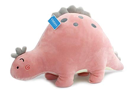 Vintoys Lovely Dinosaur Plush Stuffed Animals Toys Pink 18.5”