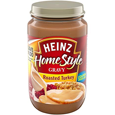 Heinz Homestyle Roasted Turkey Gravy (12 oz Jar)