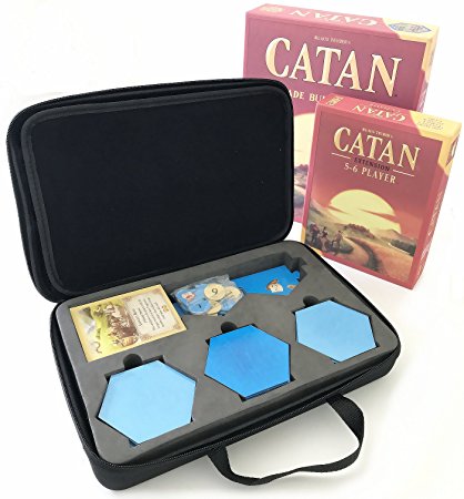 Magecraft-Travel Carrying Hard Case For Catan 5th Edition And 5-6 Player Extension
