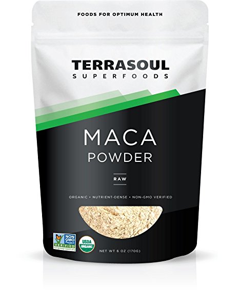 Terrasoul Superfoods Organic Raw Maca Powder, 6 Ounces