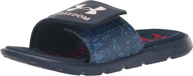 Under Armour mens Ignite 7 Freedom Slide Sandal