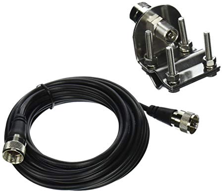 BROWNING BR-MM-18 Mirror-Mount Kit with CB Antenna Coaxial Cable