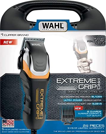 Wahl - Extreme Grip Pro Complete 24 Pieces Haircutting Kit