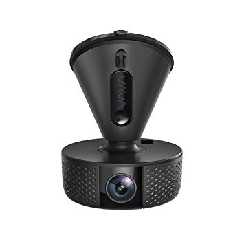 VAVA Dash Cam 2K with OV4689 CMOS Sensor, Wi-Fi Car DVR for 2560x1440 30fps Clear FHD Videos, Visible License Plate, G-Sensor, iOS & Android App, On-site Instant Social Media Sharing