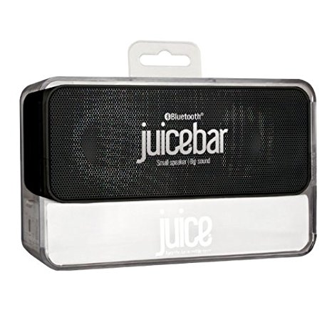 Juice 2x3 W 1500 mAh Bar Bluetooth Portable Speaker - Black