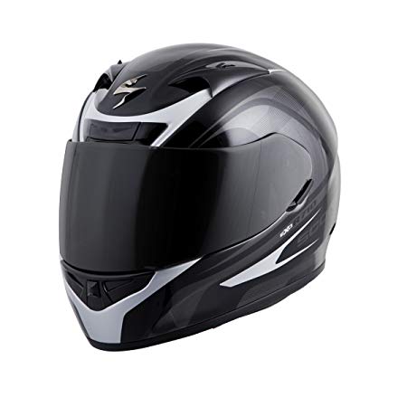 Scorpion EXO-R710 Focus Street Motorcycle Helmet (Silver, XX-Large)