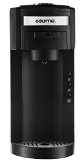 Gourmia GC150 JavaMaster 2-In-1 K-Cup and Ground Coffee Single Serve Coffee Maker with Hydroforce Extraction System and Adjustable Dispenser