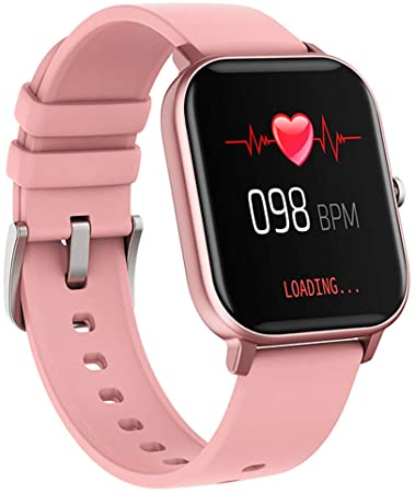 EIGIIS Smart Watch for Women Fitness Tracker with Heart Rate Blood Pressure Blood Oxygen Sleep Monitor 1.4" HD Touch Screen Waterproof Activity Tracker Pefect Gift for Boys Girls